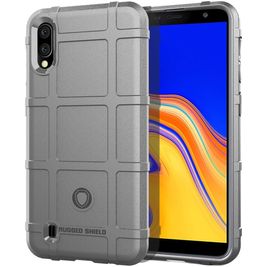 Mobigear Rugged Shield Xiaomi Redmi 9A Hoesje Flexibel TPU Backcover Shockproof - Grijs