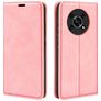 Mobigear Retro Slim HONOR Magic 4 Lite Hoesje Bookcase Portemonnee - Roze