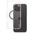 CARE by PanzerGlass Flagship iPhone 16 Pro Max MagSafe Hoesje Hardcase Backcover - Transparant / Zwart