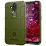 Mobigear Rugged Shield Nokia 8.1 Hoesje Flexibel TPU Backcover Shockproof - Groen