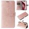 Mobigear Butterfly iPhone 16 Pro Hoesje Bookcase Portemonnee - Roségoud