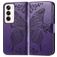 Mobigear Butterfly OPPO Reno 12 Pro Hoesje Bookcase Portemonnee - Paars