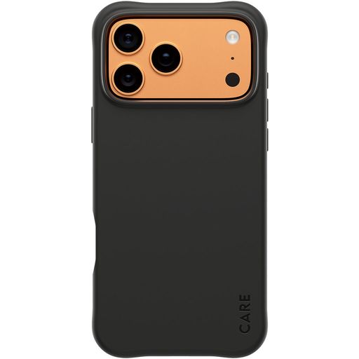 CARE by PanzerGlass Fashionable iPhone 17 Pro Max Siliconen MagSafe Hoesje Backcover - Zwart
