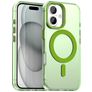 Mobigear Shockproof iPhone 18 MagSafe Hoesje Hardcase Backcover - Groen