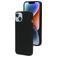 Mobiparts iPhone 14 Siliconen Hoesje Backcover - Zwart
