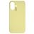Nudient Base iPhone 16 Plus Siliconen Hoesje Backcover - Pale Yellow