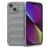 Mobigear Bumpy iPhone 14 Hoesje Flexibel TPU Backcover - Grijs