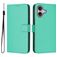 Mobigear Urban Wallet iPhone 16 Hoesje Bookcase Portemonnee - Groen
