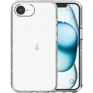 Mobigear Crystal iPhone 16e Hoesje Hardcase Backcover - Wit