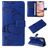 Mobigear Butterfly iPhone 16 Plus Hoesje Bookcase Portemonnee - Blauw