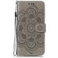 Mobigear Mandala iPhone 11 Pro Hoesje Bookcase Portemonnee - Grijs