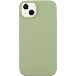 Mobigear Colors iPhone 14 Hoesje Flexibel TPU Backcover - Groen