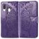 Mobigear Butterfly Samsung Galaxy A40 Hoesje Bookcase Portemonnee - Paars