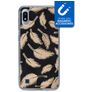 My Style Magneta Samsung Galaxy A10 Hoesje Flexibel TPU Backcover - Golden Feathers