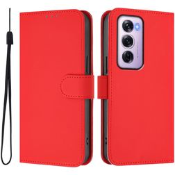 Mobigear Urban Wallet OPPO Reno 12 Pro Hoesje Bookcase Portemonnee - Rood