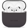 Decoded Apple AirPods 4 Hoesje Flexibel Siliconen - Zwart