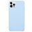 Mobigear Rubber Touch iPhone 15 Pro Siliconen Hoesje Backcover - Blauw