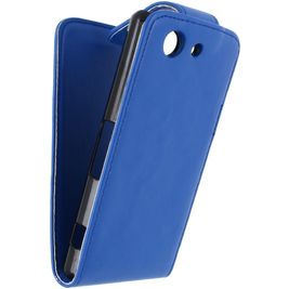Xccess Flip Case Sony Xperia Z3 Compact Blue Xccess Flip Case Sony Xperia Z3 Compact Blue