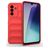 Mobigear Bumpy Samsung Galaxy A17 Hoesje Flexibel TPU Backcover - Rood