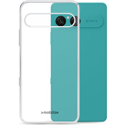 Mobilize Gelly Doorzichtig Sony Xperia 1 VII Hoesje Flexibel TPU Backcover - Transparant