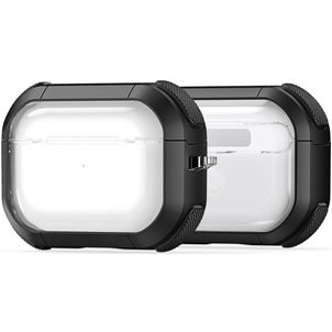 Mobigear Shockproof Apple AirPods Pro 1 Hardcase Hoesje - Zwart