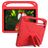 Mobigear AeroArmor iPad 9 (2021) Kinder Tablethoes met Handvat + Stylus Houder - Rood