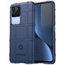 Mobigear Rugged Shield POCO F4 Hoesje Flexibel TPU Backcover Shockproof - Blauw
