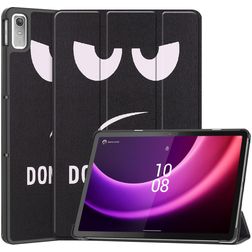 Mobigear Tri-Fold Lenovo Tab P11 Gen 2 Hoes Bookcase - Do Not Touch
