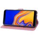 Mobigear Roses Samsung Galaxy J6 Plus Hoesje Bookcase Portemonnee - Roségoud