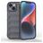Mobigear Bumpy iPhone 15 Hoesje Flexibel TPU Backcover - Charcoal