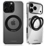 Mobilize 360 Rotating Ring iPhone 16 Pro Max MagSafe Hoesje Hardcase Backcover met Ringhouder - Zwart