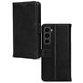 Mobilize Wallet Samsung Galaxy S23 Hoesje Echt Leer Bookcase Portemonnee - Zwart