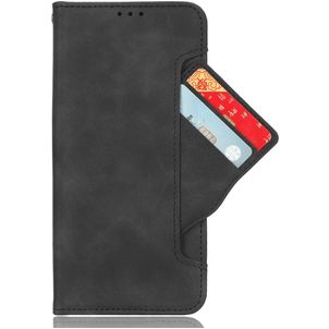 Mobigear Slide Wallet OPPO Find X9 Pro Hoesje Bookcase Portemonnee - Zwart