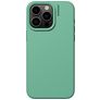 Nudient Base iPhone 15 Pro Max Siliconen Hoesje Backcover - Mint Green