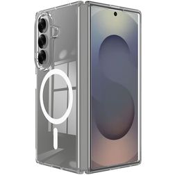 Mobigear Crystal Doorzichtig Samsung Galaxy Z Fold 8 Ultra MagSafe Hoesje Hardcase Backcover - Transparant