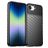 Mobigear Groove iPhone 16e Hoesje Flexibel TPU Backcover - Zwart
