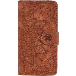 Mobigear Mandala Samsung Galaxy A30s Hoesje Bookcase Portemonnee - Bruin
