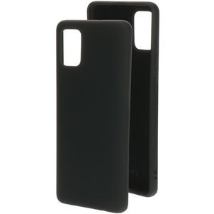 Mobiparts Samsung Galaxy A51 Siliconen Hoesje Backcover - Zwart
