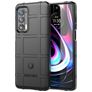 Mobigear Rugged Shield Motorola Edge (2021) Hoesje Flexibel TPU Backcover Shockproof - Zwart
