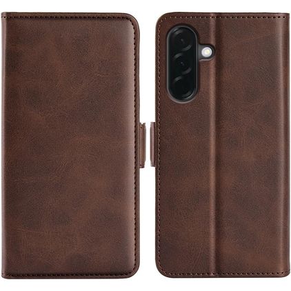Mobigear Slim Magnet Samsung Galaxy A37 Hoesje Bookcase Portemonnee - Bruin