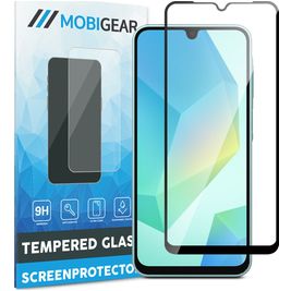 Mobigear Premium Samsung Galaxy A17 Glazen Screenprotector - Case Friendly - Zwart