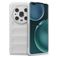 Mobigear Bumpy HONOR Magic 4 Pro Hoesje Flexibel TPU Backcover - Wit
