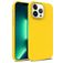 Mobigear Bio iPhone 15 Hoesje Eco Friendly Backcover - Geel