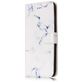 Mobigear Marble iPhone 8 Plus Hoesje Bookcase Portemonnee - White Marble