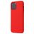 Mobigear Rubber Touch iPhone 12 Pro Siliconen Hoesje Backcover - Rood