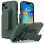 Mobigear Explorer iPhone 14 Plus Hoesje Hardcase Backcover Shockproof met Standaard - Groen