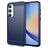 Mobigear Brushed Slim Samsung Galaxy A35 Hoesje Flexibel TPU Backcover - Blauw