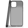 Nudient Thin iPhone 12 Pro Max Hoesje Flexibel TPU Backcover - Ink Black