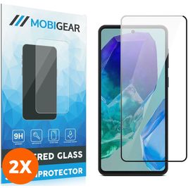 Mobigear Premium Samsung Galaxy M55 Glazen Screenprotector - Case Friendly (2-Pack)