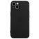 Mobigear Colors iPhone 15 Hoesje Flexibel TPU Backcover - Zwart